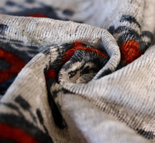 Red Diamond Silk Velvet Pillow 20x20 Handmade Luxury Cushion