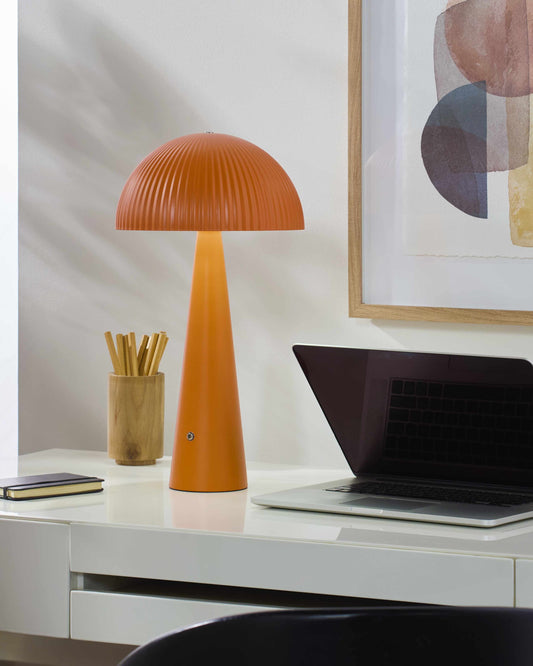 Scontrone Orange Table Lamp