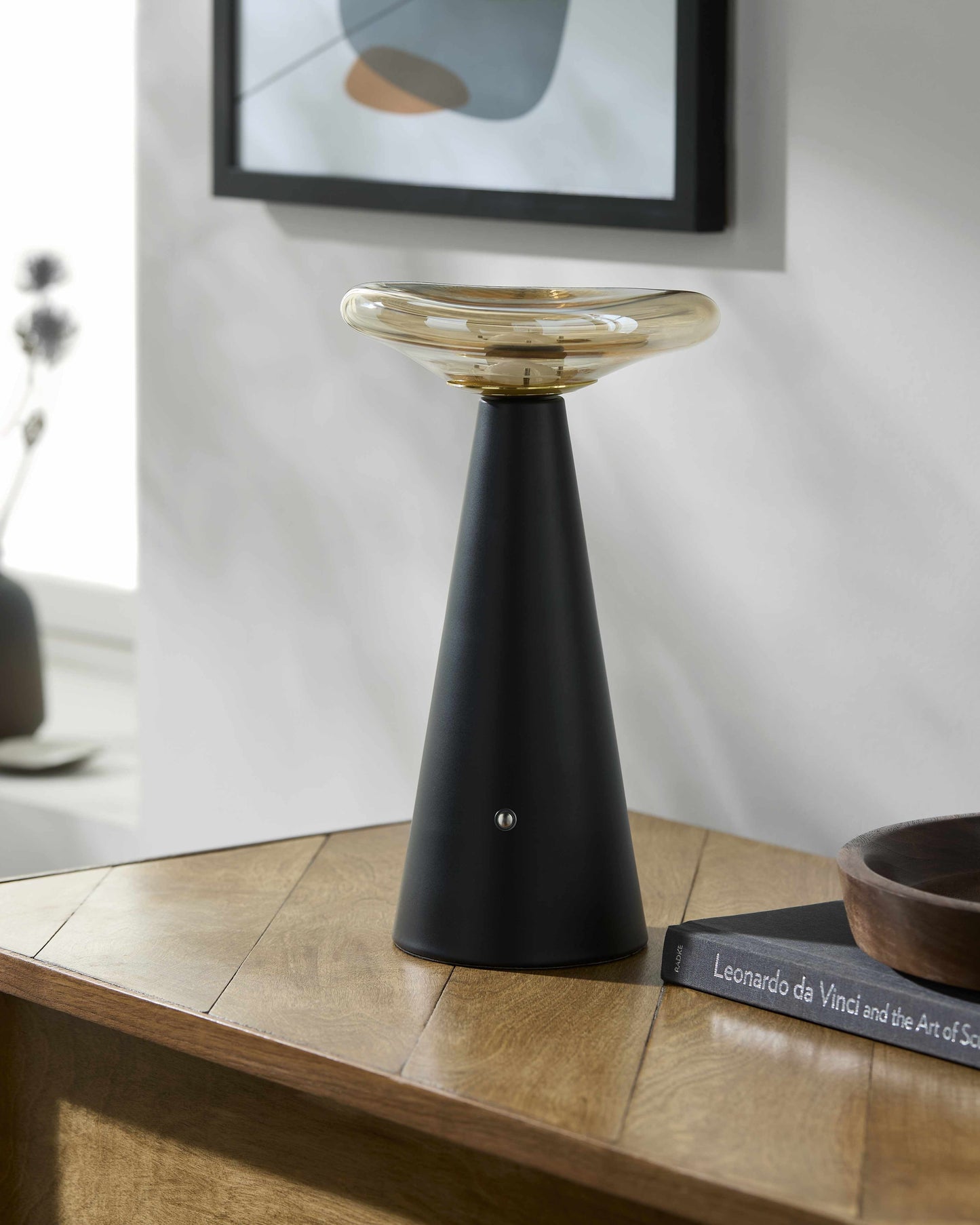 Longjumeau Black Table Lamp