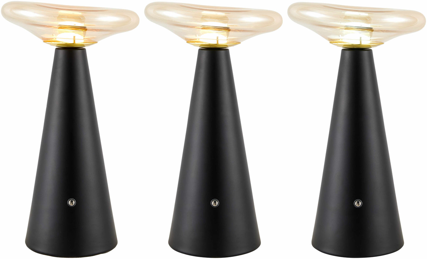 Longjumeau Black Table Lamp