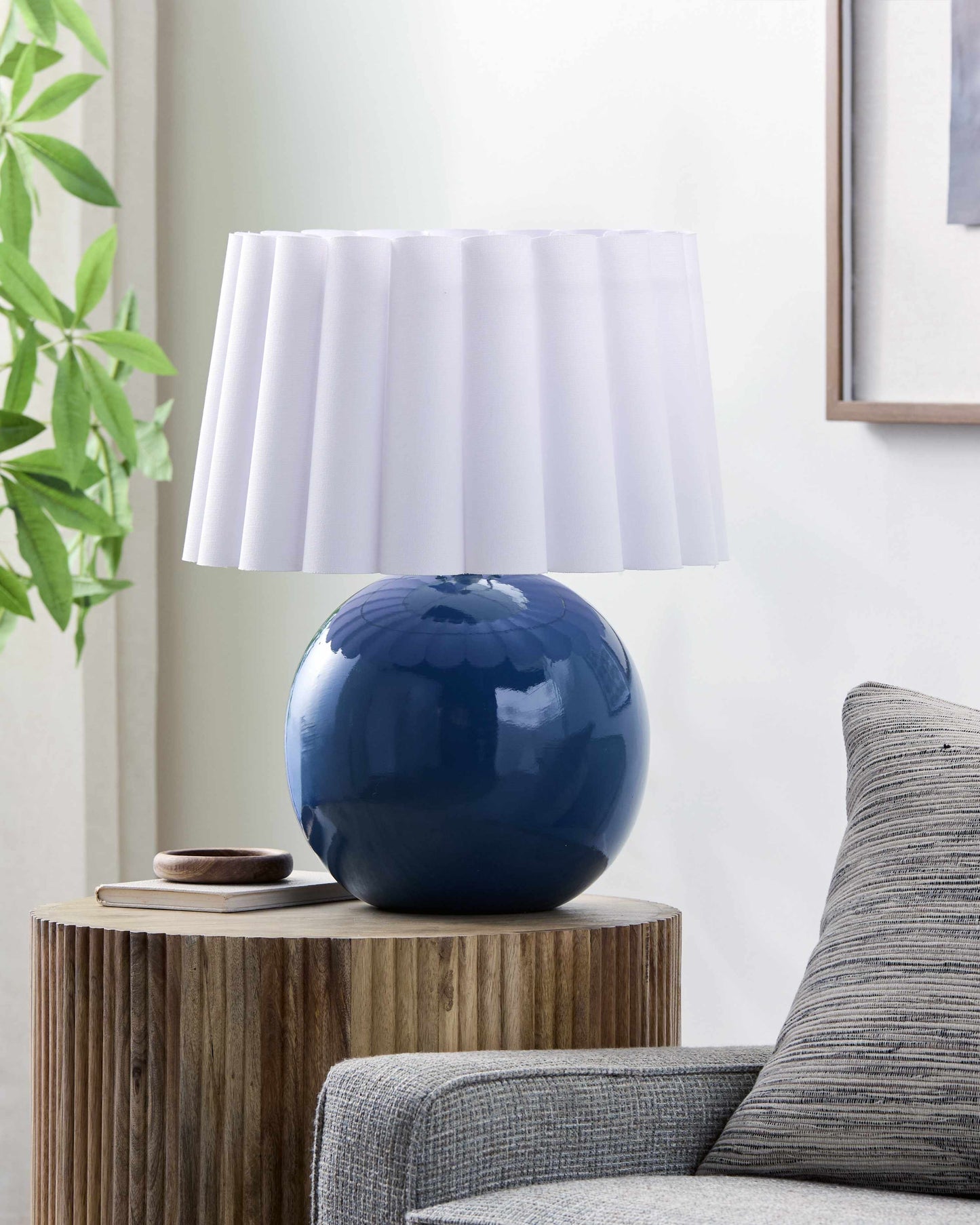 Muromtsevo Blue Table Lamp
