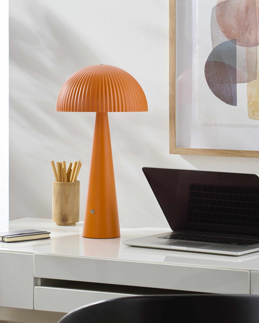 Scontrone Orange Table Lamp