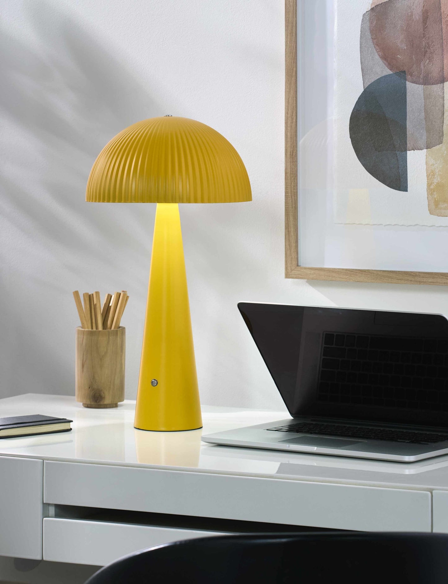 Scontrone Yellow Table Lamp