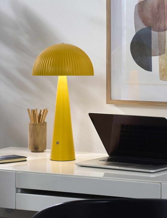 Scontrone Yellow Table Lamp