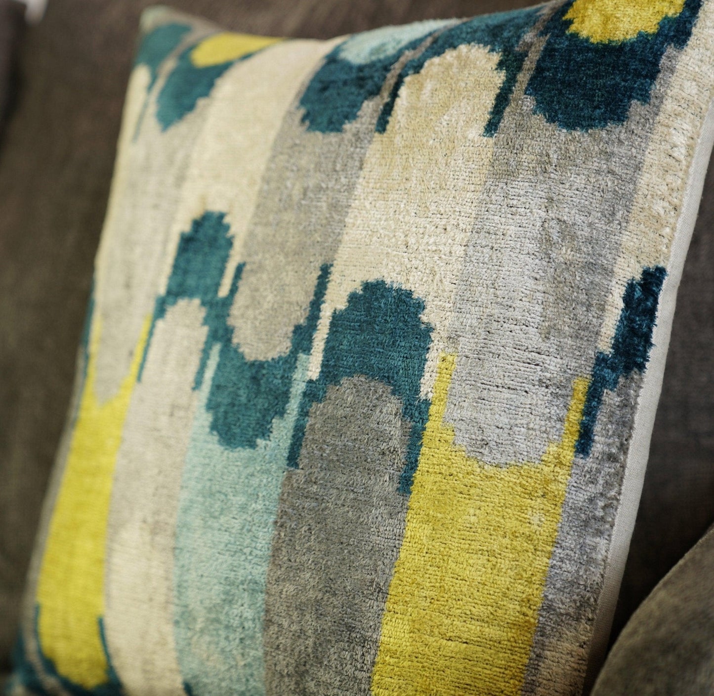 Canvello Hand Woven Throw Pillows For Bed | 20 x 20 in (50 x 50 cm)